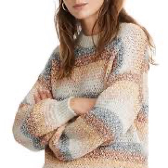 Madewell Sweaters - Madewell beautiful baez knit sweater. Great colors. So flattering and cute on.